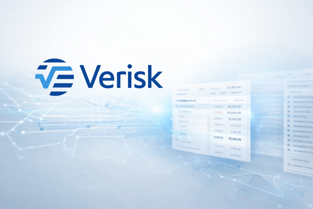 Estimate AI + Verisk Integration for Claims Workflow Estimate AI integration with Verisk showing automated insurance estimate comparison and workflow inside Xactimate